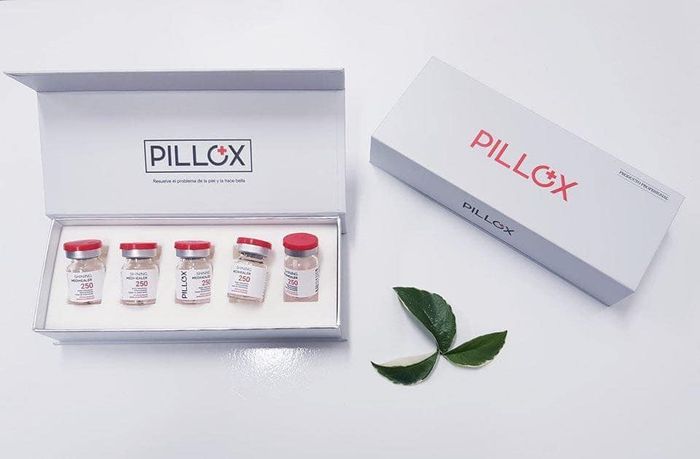 Hình ảnh Tiêm trắng da mặt Pilox 1