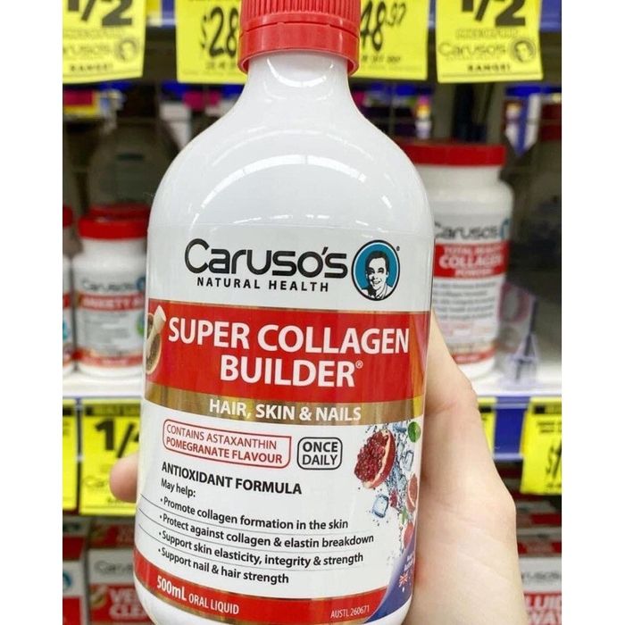 Hình ảnh Collagen Dạng Nước Caruso's Natural Health Super Collagen Builder 2