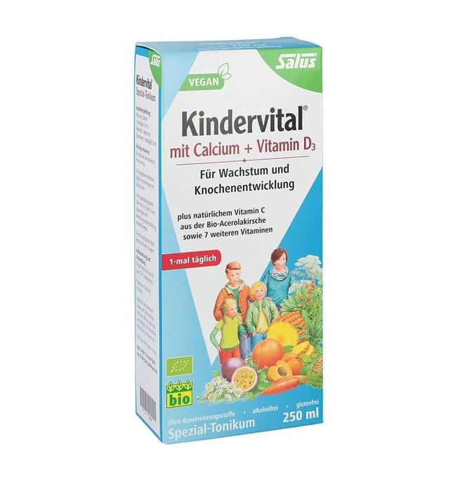 Hình 1 của siro tăng chiều cao Kindervital cho trẻ