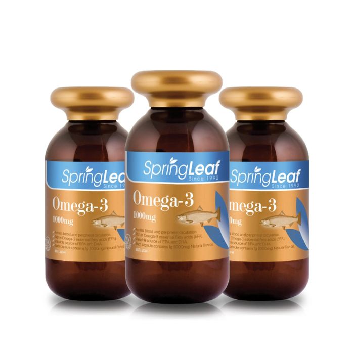 Hình ảnh Dầu Cá Spring Leaf Omega 3 1000mg 2