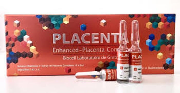 Thuốc tiêm trắng da từ nhau thai người Placenta - Hình 1