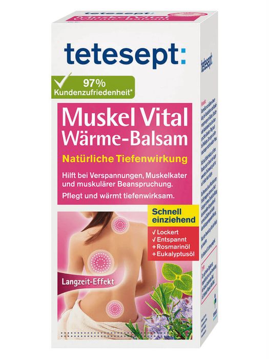 Gel xoa bóp TeTesept Muskel Vital - Hình 1