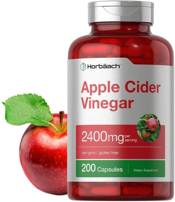 Hình ảnh viên uống giấm táo hữu cơ Horbaach Apple Cider Vinegar 2400mg - Ảnh 2