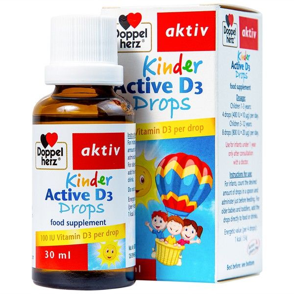 Hình ảnh Kinder Active D3 Drops 1