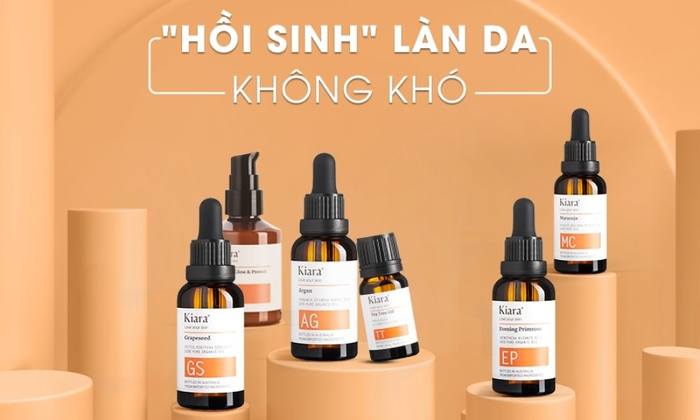 Dầu dưỡng ẩm sáng da và chống lão hóa Kiara Argan Oil - Hình ảnh 2