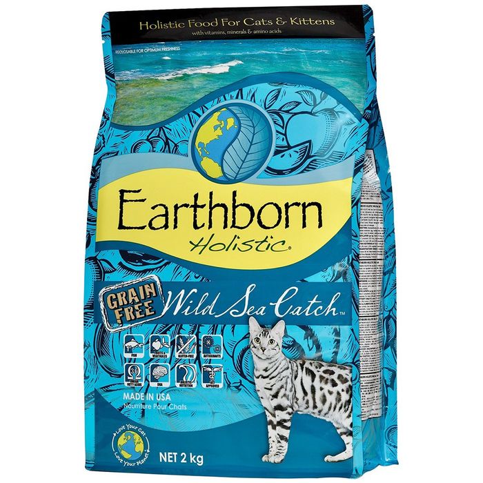 THỨC ĂN CAO CẤP CHO MÈO & MÈO CON - EARTHBORN HOLISTIC WILD SEA CATCH ảnh 2