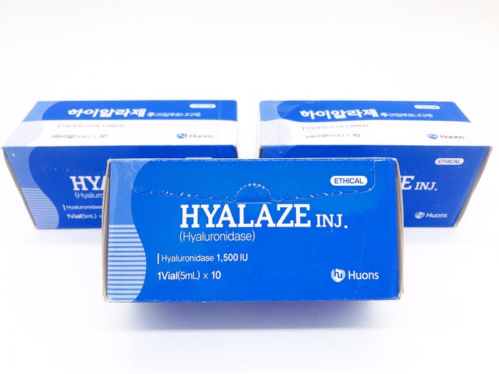 Hình ảnh tiêm tan filler Liporase Hyalaze số 2