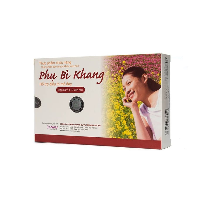 Hình ảnh 1 của Phụ Bì Khang – Viên uống hỗ trợ điều trị mề đay