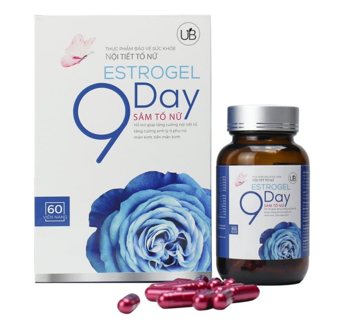 ESTROGEL 9 DAY – Sâm Tố Nữ - Hình ảnh 1