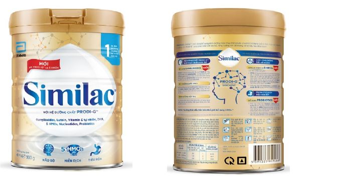 Hình ảnh Sữa Similac 5G số 1 900g cho bé từ 0-6 tháng tuổi