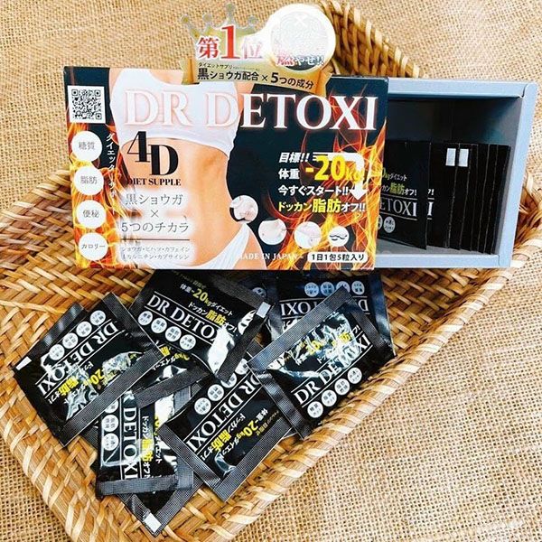 Viên Uống Giảm Cân Thải Độc Dr Detoxi 4D hình ảnh 1