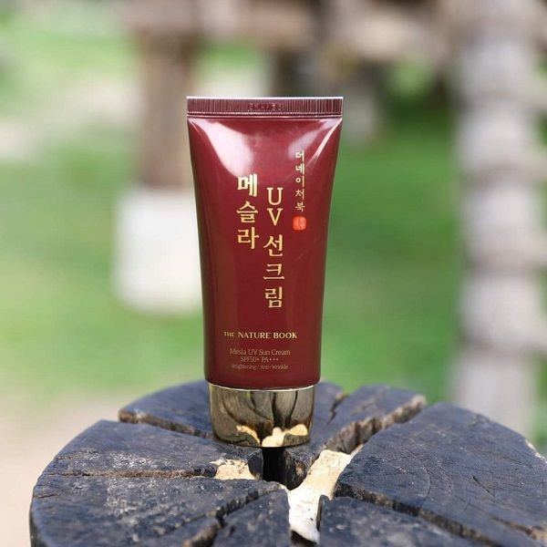 Hình ảnh kem chống nắng ngừa nám The Nature Book UV Sun Cream SPF50 PA số 1