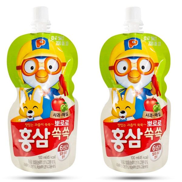 Nước hồng sâm Pororo - Hình ảnh 1