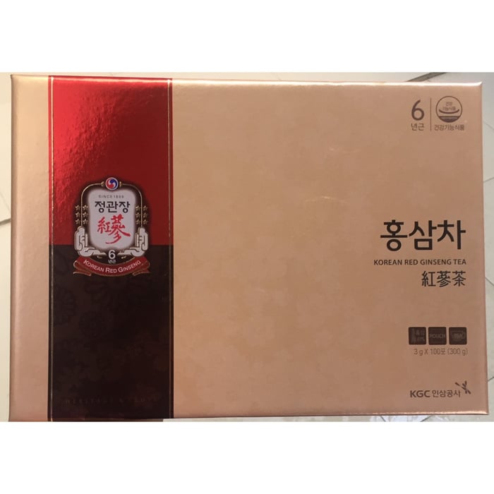 Hình ảnh Trà Hồng Sâm KGC Korean Red Ginseng Tea 1