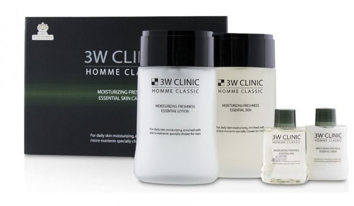 Ảnh 2 của Bộ 3W CLINIC Homme Classic Dưỡng Ẩm Tươi Mát 2 Món