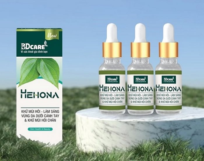 HEHONA - Hình ảnh serum khử mùi nách & chân số 2