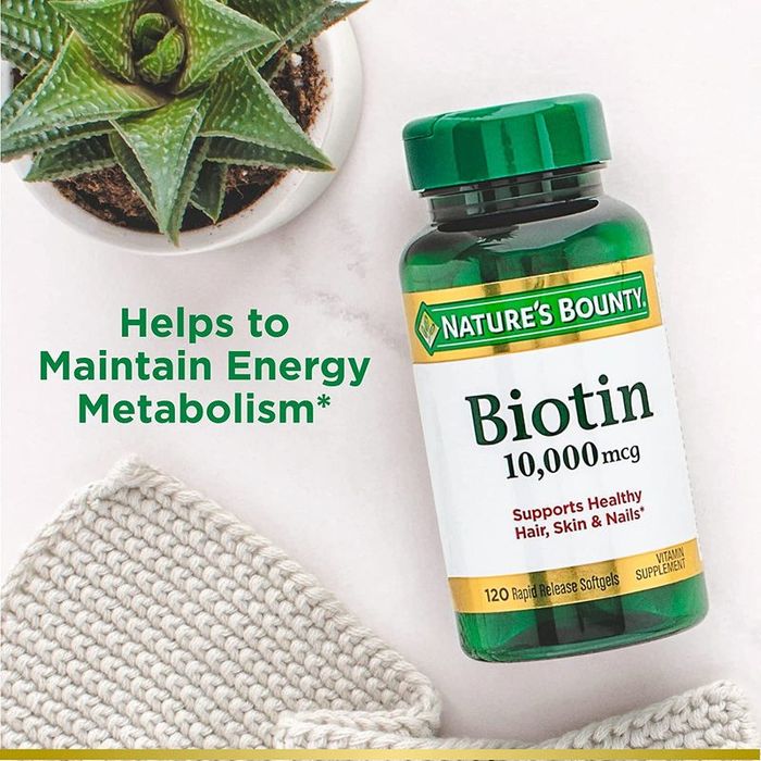 Viên Uống Nature’s Bounty Biotin 10.000mcg - Ảnh 1