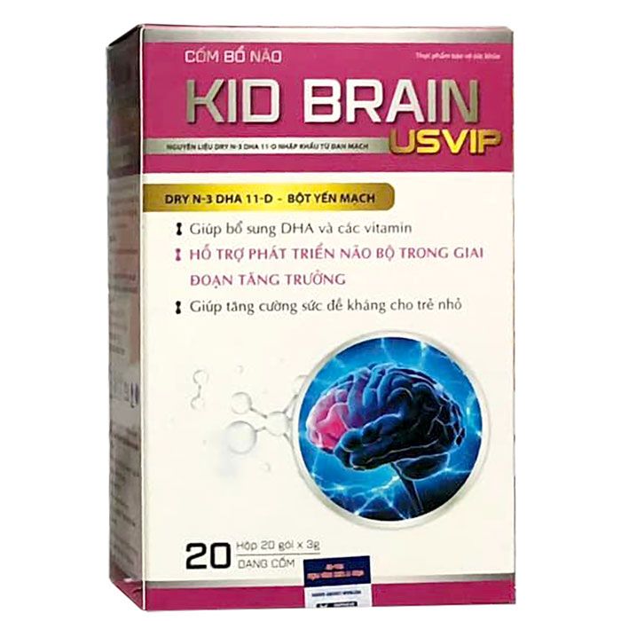 Hình ảnh 1 của Cốm bổ não Kid Brain Usvip