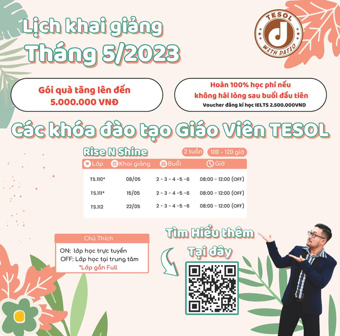 Ảnh 1 của TESOL với Datio