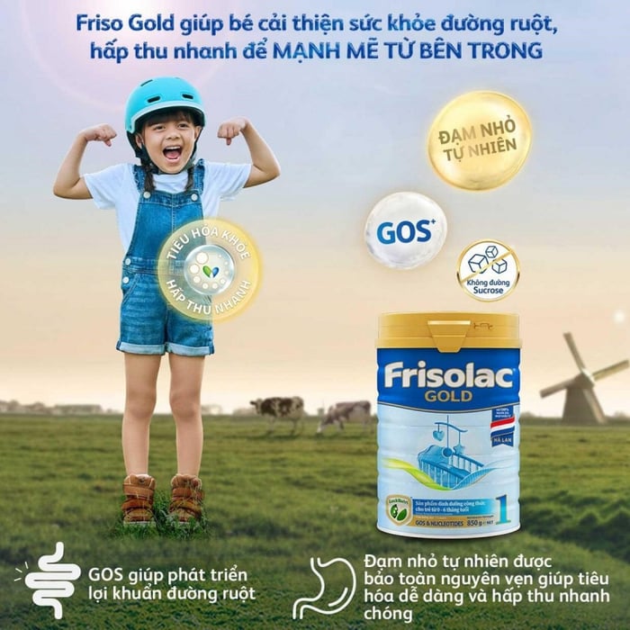 Hình ảnh Sữa bột Frisolac Gold số 2