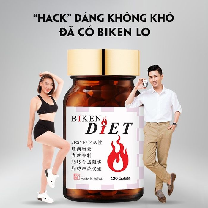 Hình ảnh Viên Uống Giảm Cân Biken Diet 2