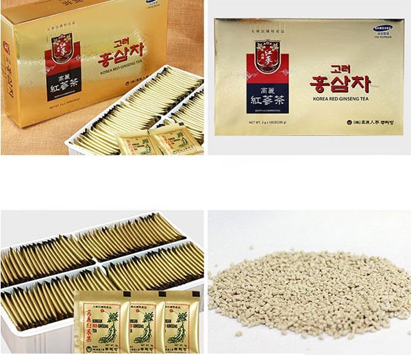 Hình ảnh Trà Hồng Sâm Buleebang Korea Red Ginseng Tea Hàn Quốc 2