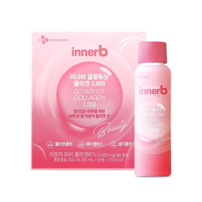 Hình ảnh Nước Uống Collagen Innerb Glowshot 3000mg 1