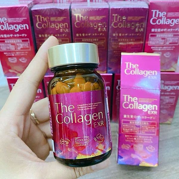 Hình ảnh Viên Uống Đẹp Da Shiseido The Collagen EXR số 1