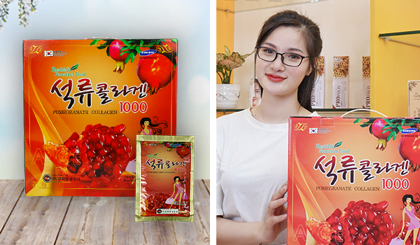 Nước Collagen Lựu Hàn Quốc Kanghwa hình 2