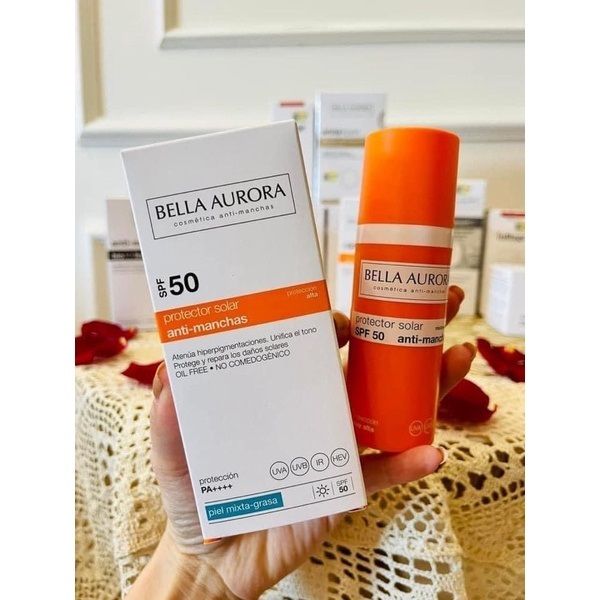 Hình ảnh Kem Chống Nắng Ngừa Nám Bella Aurora Dark Spot SPF50 số 1