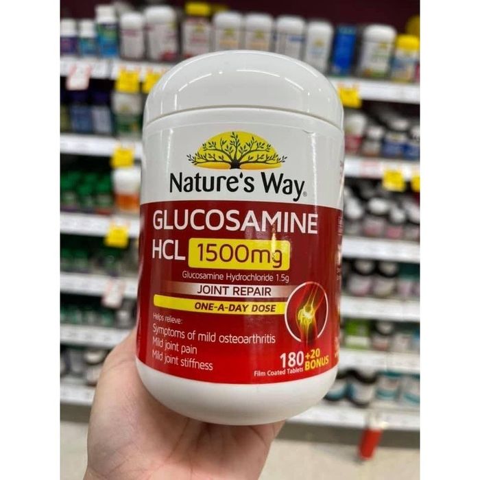 Hình ảnh 1 của viên bổ sung Glucosamine 1500mg Nature’s Way