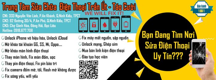 Trung tâm sửa chữa smartphone Trần Út - Hình ảnh 1