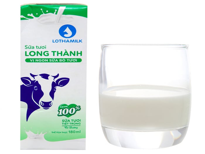 Sữa tươi tiệt trùng Lothamilk - Hình ảnh 2