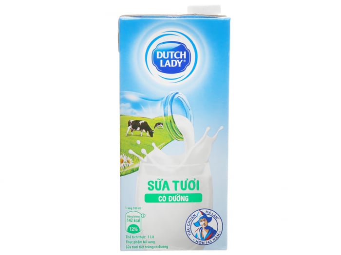 Hình ảnh sữa tiệt trùng Dutch Lady 2