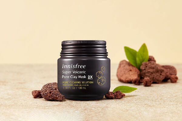 Hình ảnh 1 của mặt nạ đất sét Innisfree Super Volcanic Pore Clay Mask 2X