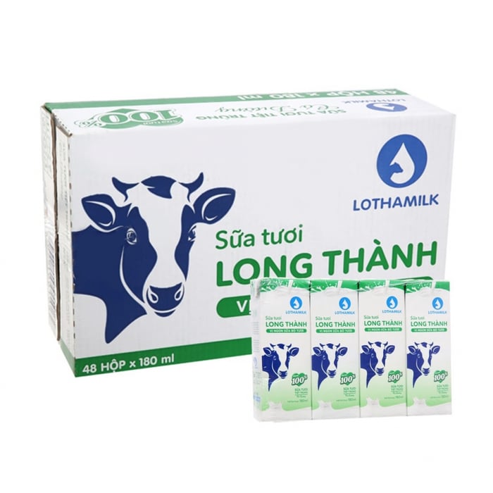 Sữa tươi tiệt trùng Lothamilk - Hình ảnh 1