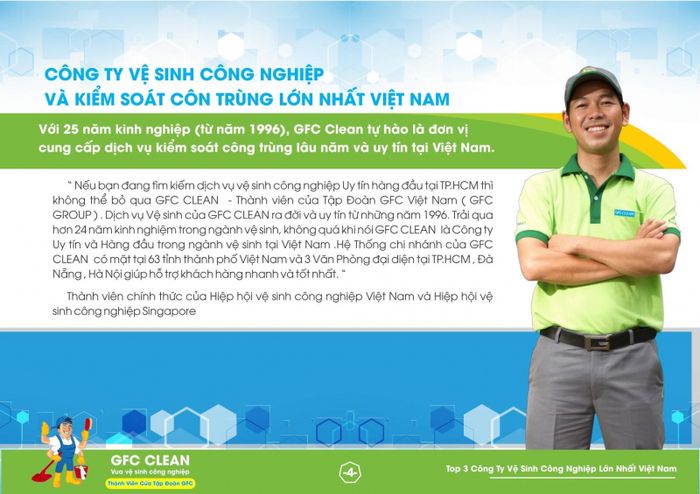 GFC Clean - Doanh nghiệp vệ sinh công nghiệp lớn nhất Việt Nam hình 1