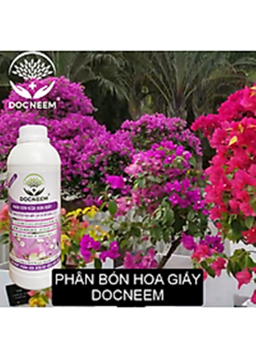 Hình ảnh phân bón hữu cơ kích thích hoa giấy DOCNEEM 1