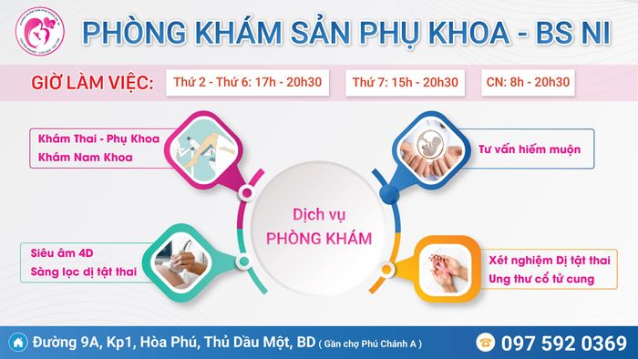 Phòng Khám Sản Phụ Khoa - BS Ni - Hình 1