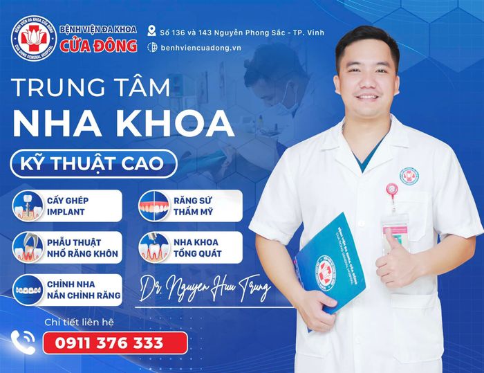 Hình ảnh Khoa Răng Hàm Mặt - Bệnh viện Đa khoa Cửa Đông số 1