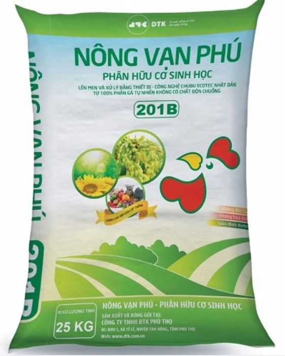 Ảnh phân hữu cơ sinh học Nông Vạn Phú