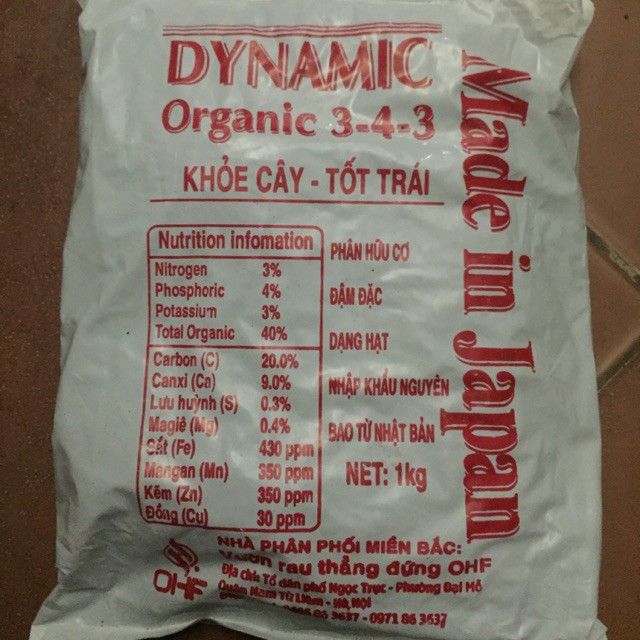 Hình ảnh phân gà hữu cơ Dynamic 3-4-3 - 1