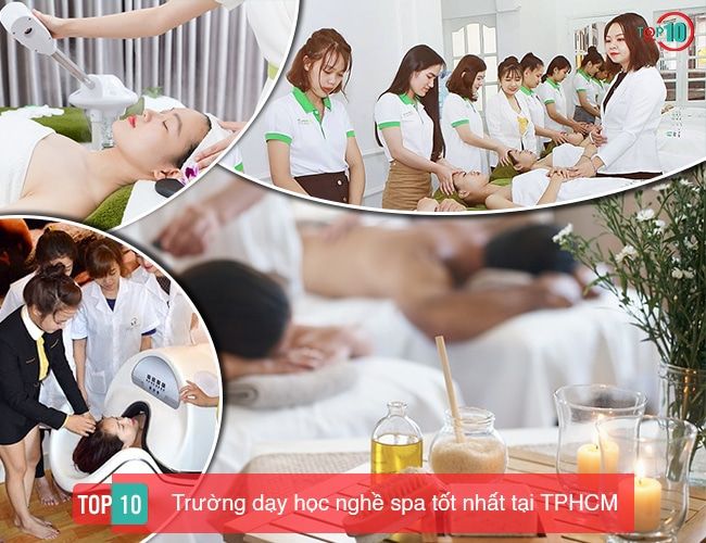 10 trường học nghề spa uy tín tại TPHCM