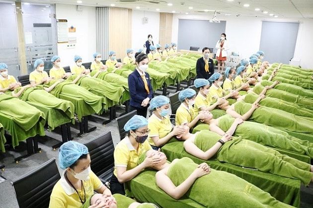 Học viên của Học Viện Thanh Huyền được đảm bảo việc làm tại các spa lớn cả trong nước và quốc tế