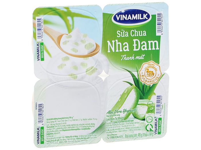 Hình ảnh sữa chua nha đam Vinamilk 1