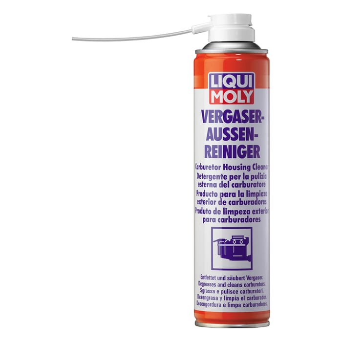 Hình ảnh sản phẩm vệ sinh bình xăng con, cổ hút và bướm ga Liqui Moly Carbruretor Cleaner 3325