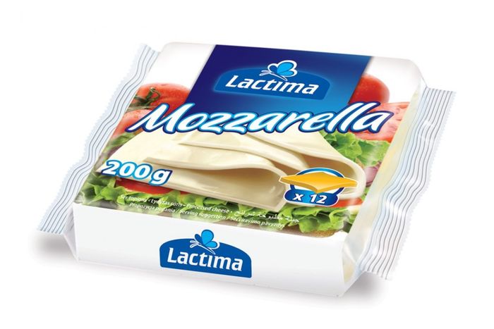 Hình ảnh Phô mai lát Lactima Mozzarella 1