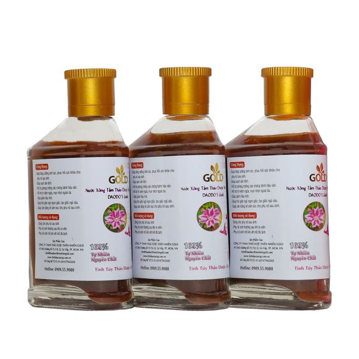 Nước xông tắm thảo dược DAODO'S Gold cho mẹ sau sinh ảnh 1