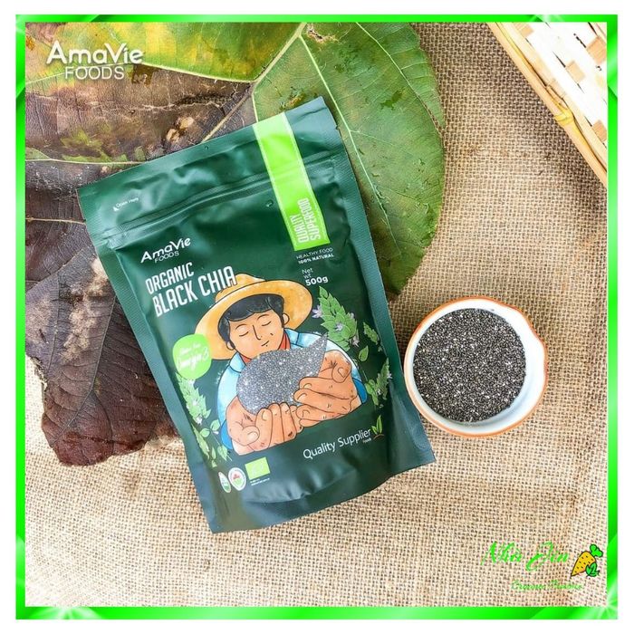 Hạt chia hữu cơ Amavie Food - Hình ảnh 1