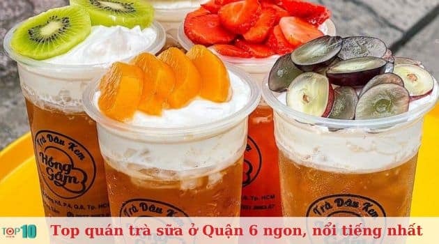 Trà Sữa Hồng Gấm